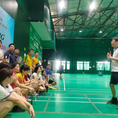 Công đoàn Trường Đại học Dược Hà Nội tổ chức giải Cầu lông chào mừng ngày Gia đình Việt Nam 